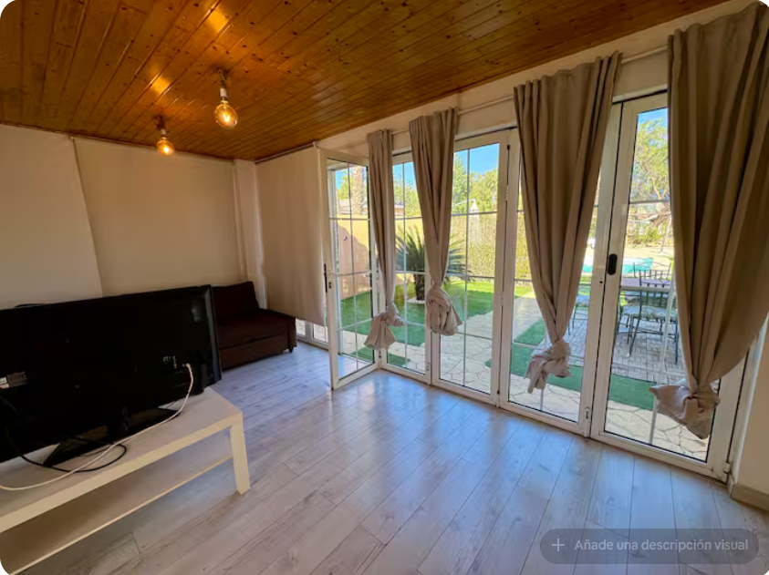 Sofá cama en el salón